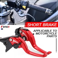 For HONDA CB500F CB500X CBR500R 2013-2024 Short Brake 2 Fingers Effortless Lever Motorcycle Adjustab