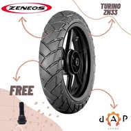 Motorcycle Tire RING 17 // ZENEOS TURINO ZN33 120/70-17 TUBELESS Motorcycle Tire VIXION, SCORPIO, KL