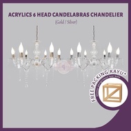 Lampu Gantung Cece Favors Dekorasi Akrilik Kristal Led Hias Chandelier