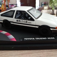 Diecast JADA Initial D Toyota Trueno AE 86  Skala 18