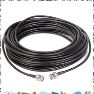BNC Extension Cable RG-58 BNC Male to BNC Male Coaxial Cable Rg58A/U 50Ohm  Adapter Extension Cable