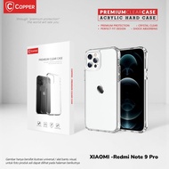Redmi Note 9 Pro - Copper Acrylic Case Bening / Clear Casing Premium
