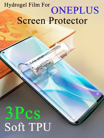 1+10Pro 8T Full Cover Soft Hydrogel Film For OnePlus 9RT 8 7T Pro HD Screen Protector One Plus 6T 1+