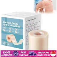 Hydrocolloid Roll for Wound Care Hydrocolloid Roll Tape, Hydrocolloid Plaster Bandages with Self-Adh