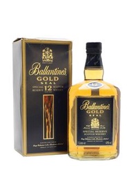 Ballantine's Gold Seal Scotch Whisky 12 Year Special Reserve 1 Litre 1000ml bottle Ballantine's 百齡壇威