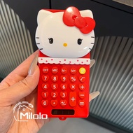 kalkulator calculator scientific Hellokitty Calculator Red Hello Kitty Push Cap Type Solar Mini Smal