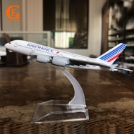 Air France Airbus 380 Aircraft Model Diecast Solid Alloy A380 Plane Aviation Collection Toy