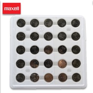 Velashop ถ่านนาฬิกา ถ่านกระดุม MAXELL Lithium Battery JAPAN 1.55 V. แบบหลุม แท้ 100% รุ่น CR2016 Max