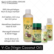 MINYAK KELAPA ASLI UNTUK WAJAH DAN KULIT / VCO OIL SR12 / MINYAK VCO OIL SR12 UNTUK BAYI v-co vico