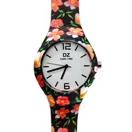 ✜⊕▽Women's Geneva Printed Watch Geneva Floral Ladies Wrist Watch Rose Watch With Box Dl022