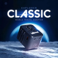Hello1010 Explorer Classic World Travel Adapter
