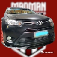 Vios 2013 to 2018 and 2019 to 2023 Front Bumper Chin Diffuser Bodykits Spoiler