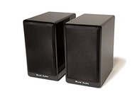 Blue Aura PS40 Satellite Bookshelf Speakers High Gloss Piano Black (Pair)