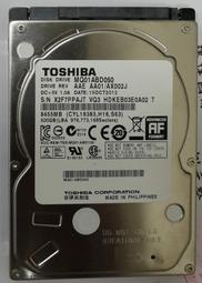 二手測試良品 TOSHIBA 500GB 2.5吋硬碟 MQ01ABD050 