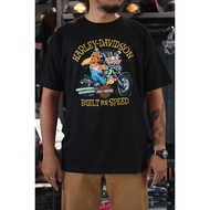 ย้อนยุคเสื้อยืดลิขสิทธิ์แท้ HARLEY-DAVIDSON OF UBON RATCHATHANI - MONSTERS-5XL