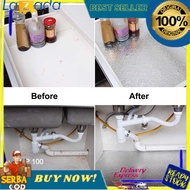 FX SALE - Wallpaper Aluminium Foil Anti Minyak dan Panas Waterproof Sticker Dinding Dapur Tembok Mej