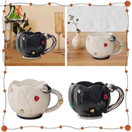 [Buymorefun] Ceramic Cup, Ceramic Latte Mug, Juice Milk Mug, Coffee Mug for Coffee, Kitchen