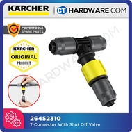 Karcher 26452310 T-Connector With Shut Off Valve