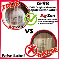 Kapok Guitar BK / Classic Guitar / 100% Genuine Kapok Guitar Product