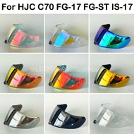 Motorcycle Helmet Visor Shield for HJC HJ-20M FG-ST FG-17 C70 IS-17 Viseira Capacete Uv Protection S