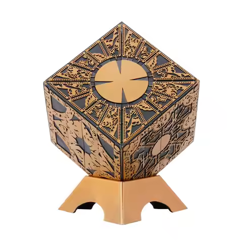 Hellraiser Cube Puzzle Box Removable Lament Horror Series Full Film Function Ornaments Puzzle Props 
