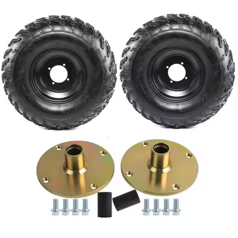 23x7- 10" 23x7-10 Tyre Rim Wheel + 23T Hub for Go Karts Racing Buggy ATV Mower 250cc 200cc