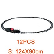 Compatible with LEGO Đồ chơi cổ điển Enlighten Train Pin hoạt động Train Bộ xe lửa điện với âm thanh