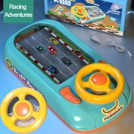 พวงมาลัยแข่งรถสำหรับเด็ก,ของเล่นยานพาหนะจำลองการผจญภัยเกมเดสก์ท็อปขับรถจำลองสำหรับเด็ก
