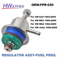 For Volkswagen VW Golf MK3 MK4 Jetta 1994-2005 New Adjustable Fuel Pressure Regulator Aluminum Varia