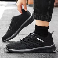 2025 Men Running Walking Knit Shoes Fashion Casual Sneakers Breathable Sport Athletic Gym Lightweigh