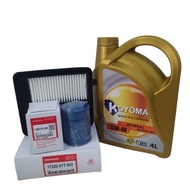 A597# HONDA N-BOX JF3 JF4 2017y OIL FILTER + AIR FILTER + KOYOMA 15W40 4L MINERAL ENGINE OIL