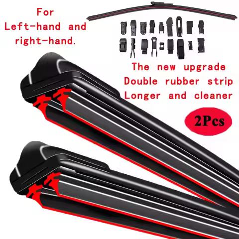 For Hyundai I10 MK1 i20 PB GB I30 FD i35 i40 Estate Ioniq Front Windscreen Wipers Double Rubber Car 