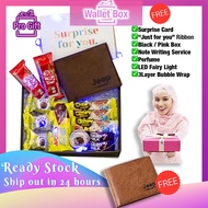 FREE SHIPPING  [WALLET BOX:SPECIAL] SURPRISE BOX Gift Box Birthday Hadiah Birthday Lelaki Hadiah unt