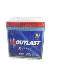 Outlast Loaded Car Battery NS40 MF