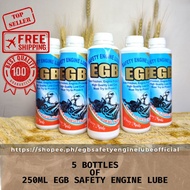 [FREE SHIPPING!] 5 Bottles 250ML EGB Safety Engine Lube