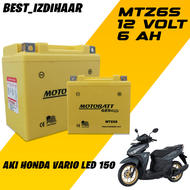 AKI KERING  MOTOR HONDA VARIO 150 LED OLD, 125 NEW, SUPRA  GTR 150, SONIC 150 , PCX 160 NEW, CBR 150R,AKI MOTOBATT ORIGINAL 100 %,AKI HONDA CBR 150 CC