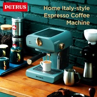 Petrus Coffee Maker Espresso Coffee Machine Latte Cappuccino Maker 20 Bar Semi-automatic Espresso Ma