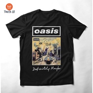 Oasis DEFINITELY MAYBE Premium T-Shirt Oasis, Oasis Band T-Shirt, Music T-Shirt, Men's Distro T-Shir