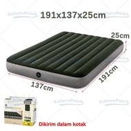 Kasur Angin Queen Biru [203cm x 180cm] / Kasur Tiup Air Bed Queen Size / Kasur Tidur Angin/Paket Kas