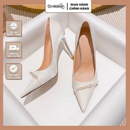 K1 women's party high heels with 9p high heels and luxurious pearls Quynh Shoes - Luxury Party High 