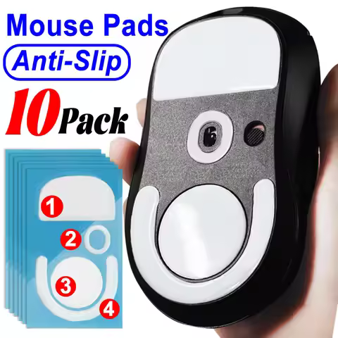 10-1Pcs Anti-Slip Mouse Pads Feet Sticker for GPW GPX GPX2 Mouse Skate Pad for Logitech G PRO X Supe