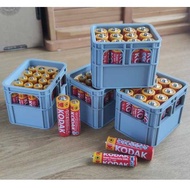 Beer Crate Battery Holder (Size AA, AAA. 9V &amp; 18650 Battery)