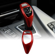 ที่ครอบเกียร์สำหรับ BMW F30 Bที่หุ้มเกียร์คาร์บอนสติ๊กเกอร์ไฟเบอร์กรอบแผงหัวเกียร์รถยนต์ขอบกรอบกระปุ