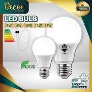 LED Bulb E27 A60 A70 Sirim 6w /10w /13w Mentol Lampu NonSirim 5w /10w /15w LED Light Bulb E27 3 Colo