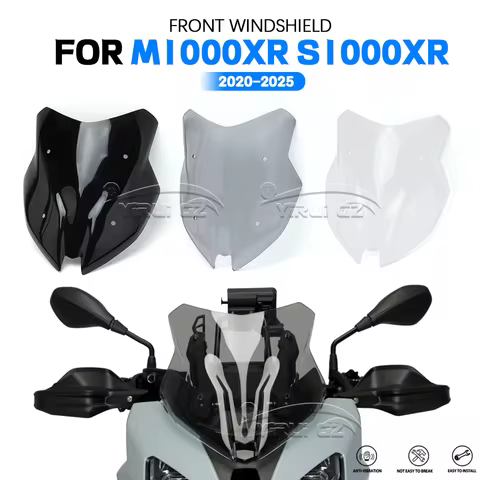 For BMW S1000XR M1000XR S1000XR M1000 XR NEW Thicken Large Windshield s1000xr m1000xr Windscreen Win