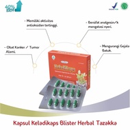 obat herbal kapsul blister keladikaps original tazakka isi 20 kapsul khasiat ampuh mengobati kanker