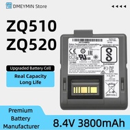 DMEYMIN For Zebra ZQ510 ZQ520 Portable Printer Battery CT17102-2 7.4V 3800mAh Li-ion Replacement Rec