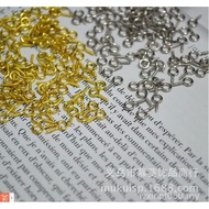 Diy Accessories 8mm Accessories 4 Small Crystal Door Curtain Jewelry Screw Eye Sheep IKUA