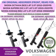 VW GROUP GENUINE ABSORBER (W. DCC) (FRONT, REAR) FOR SKODA OCTAVIA [5E3] '13-20YR / SUPERB [3V] '15-