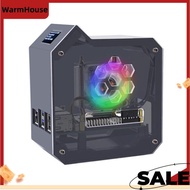 For  5 Mini Tower Fan Kit JST 4 Pin Port Active Cooler Kit Featuring 0.96 Inch OLED Display US Plug